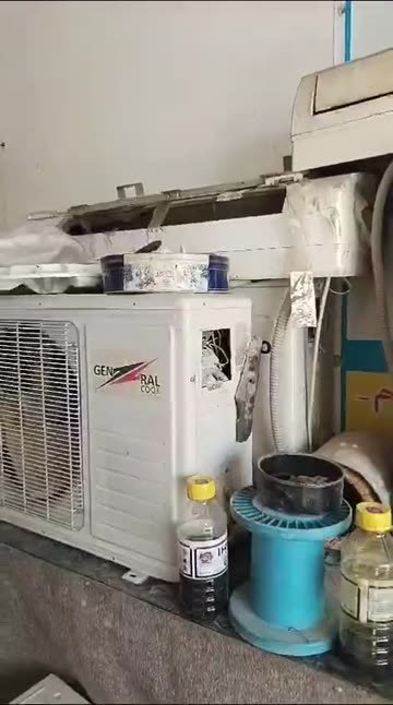 التشغيل النهائي واختبار ضغط التبريد